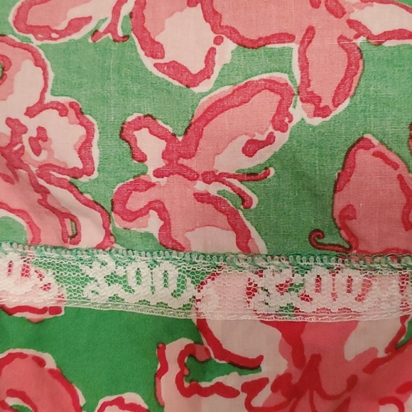 Lilly Pulitzer Pink Butterfly Skort Size 4 - Picture 6 of 6